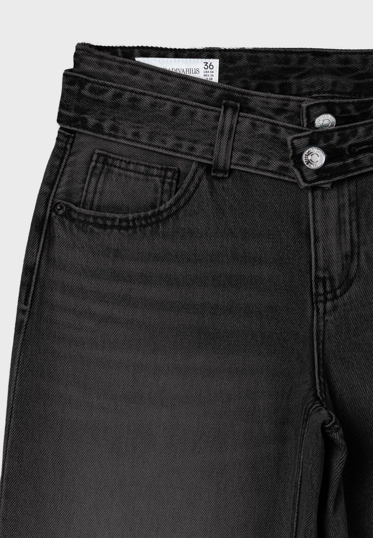 BLACK DENIM WASH