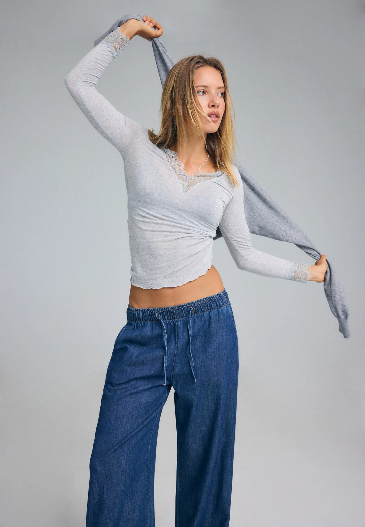 RINSE BLUE DENIM