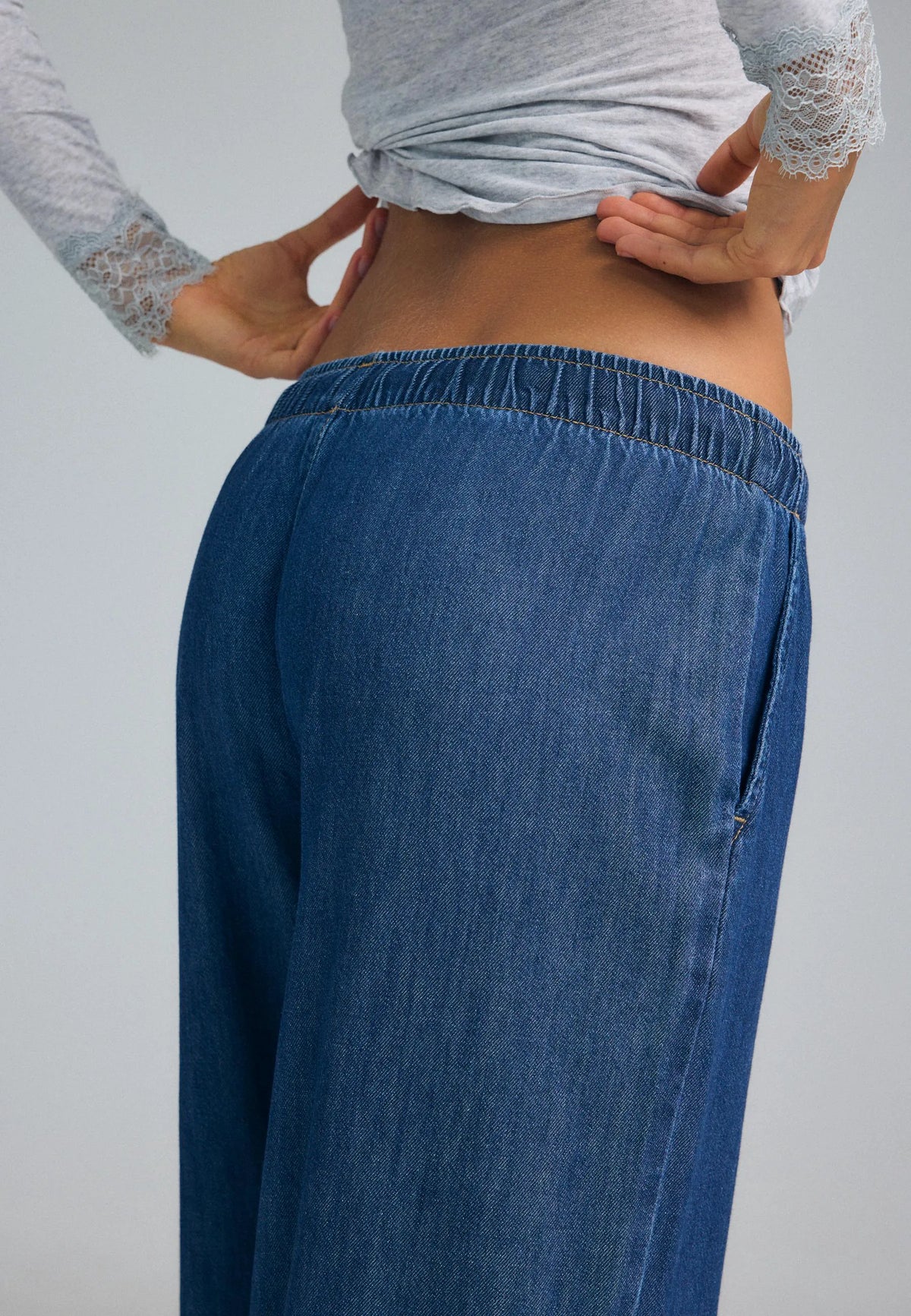 RINSE BLUE DENIM