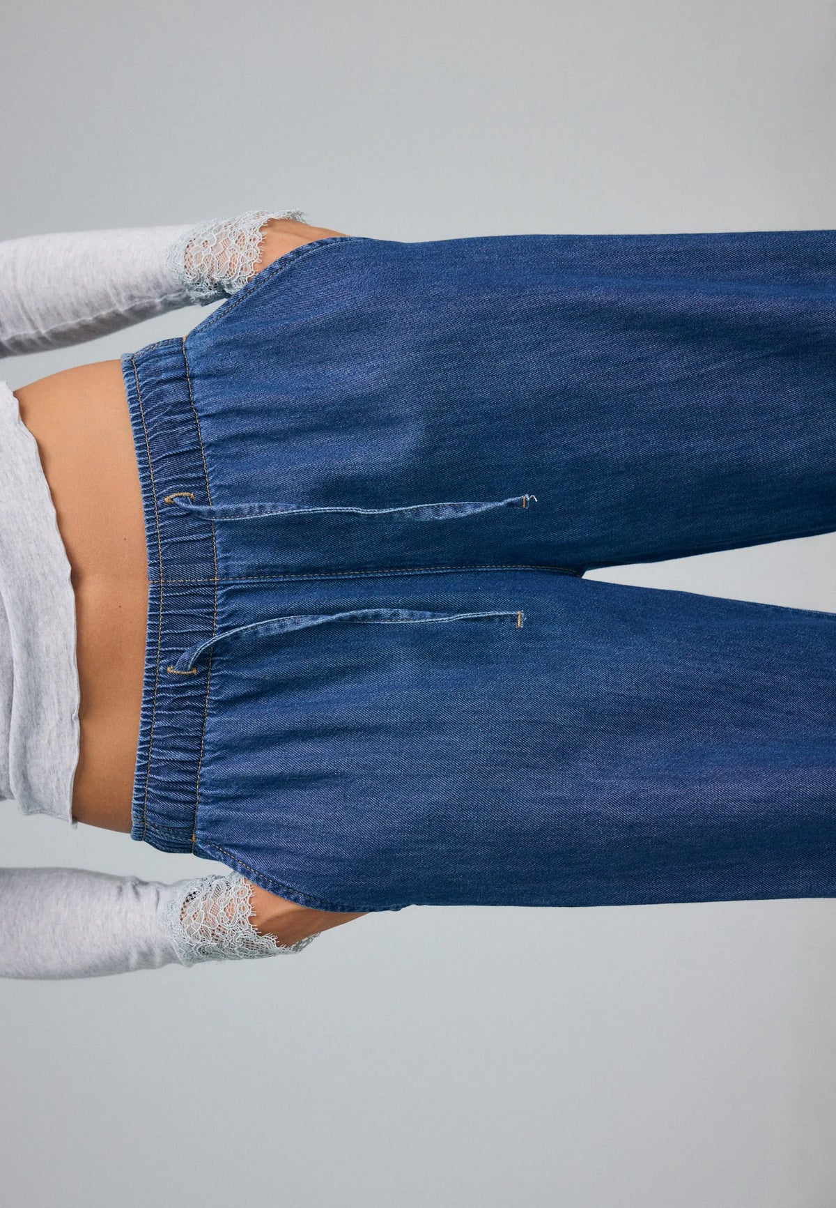 RINSE BLUE DENIM