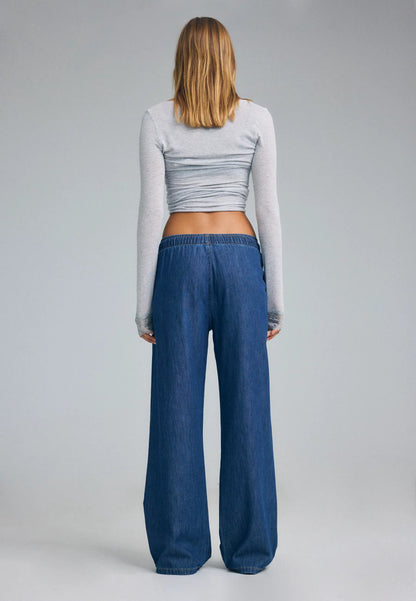 RINSE BLUE DENIM