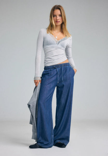 RINSE BLUE DENIM