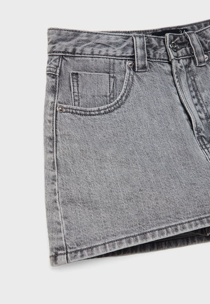 LIGHT GREY DENIM WASH