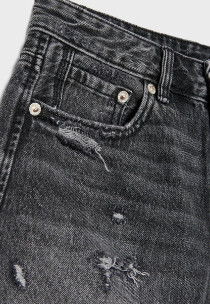 BLACK DENIM WASH