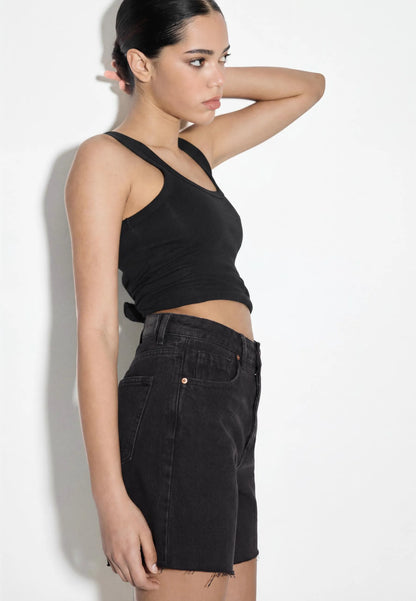BLACK DENIM WASH