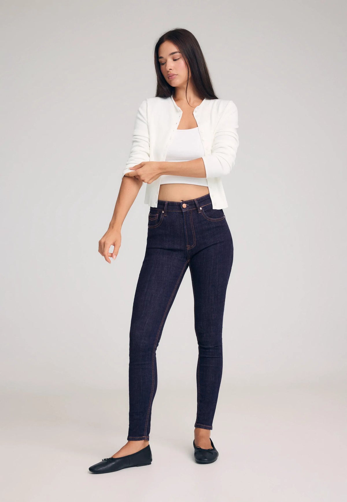 RINSE BLUE DENIM