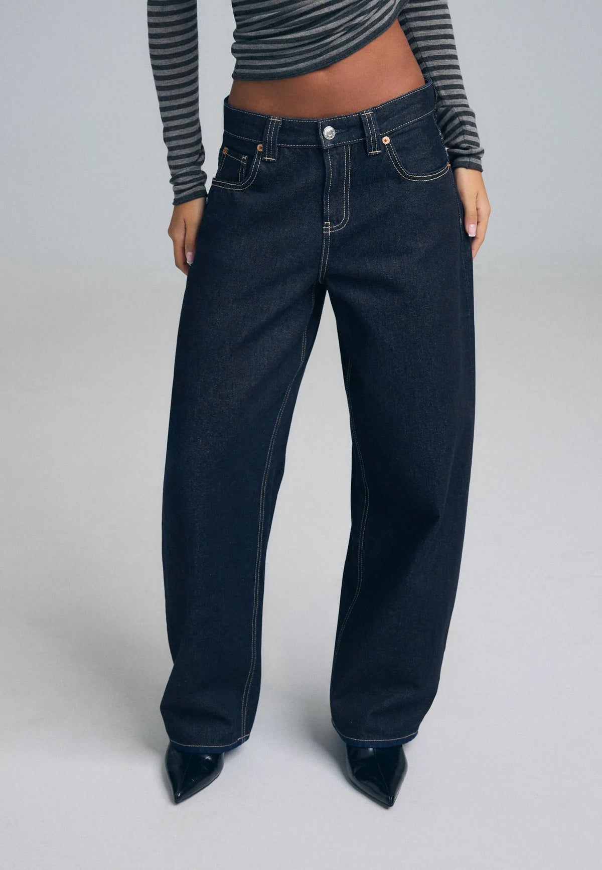 RINSE BLUE DENIM