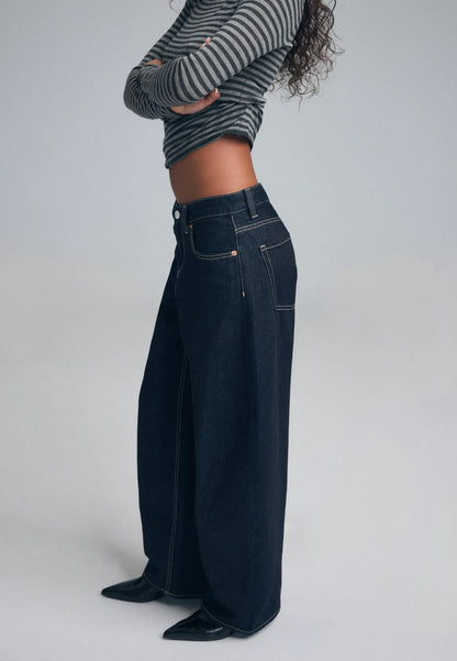 RINSE BLUE DENIM