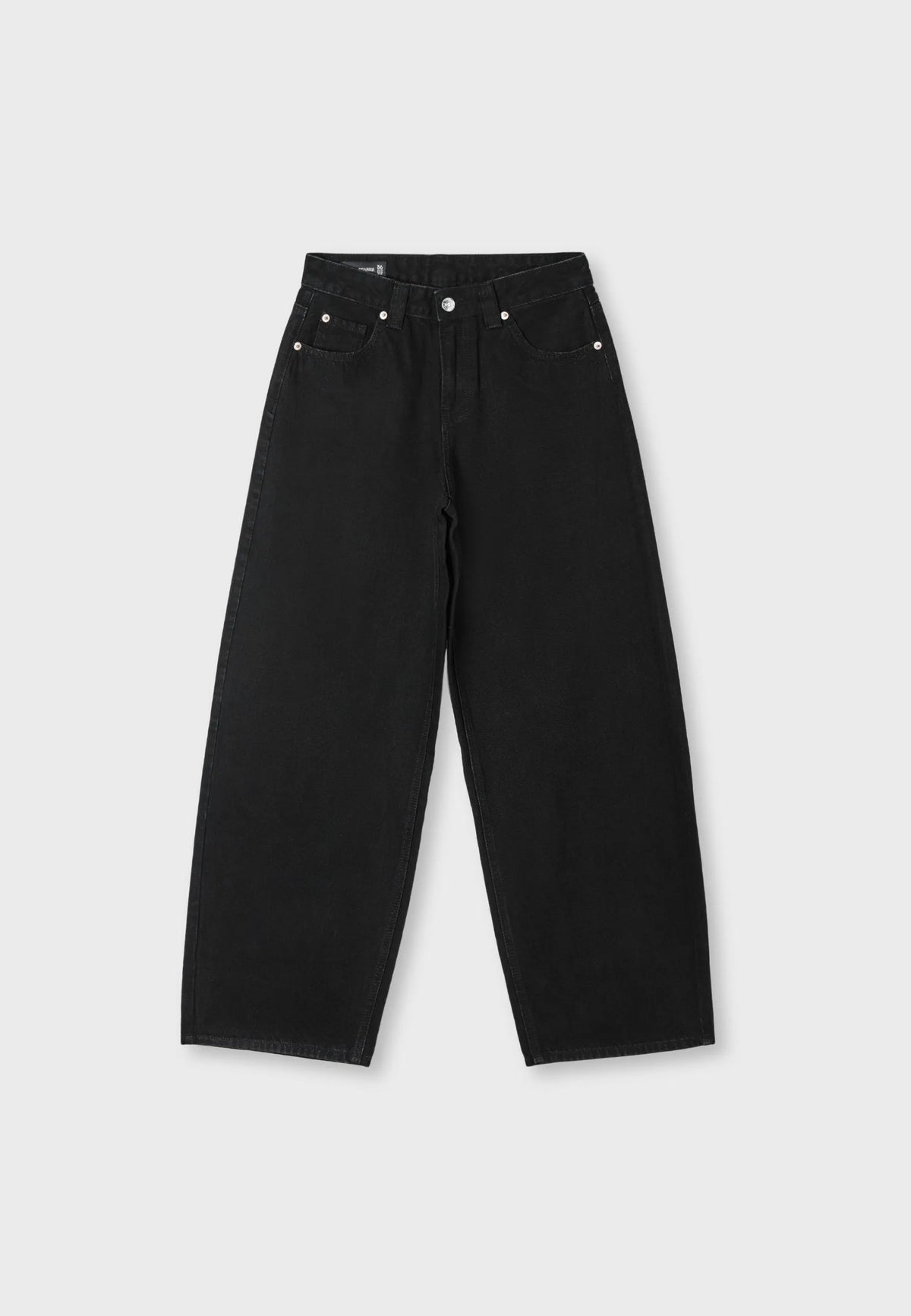 BLACK DENIM WASHED EFFECT