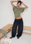 BLACK DENIM WASH