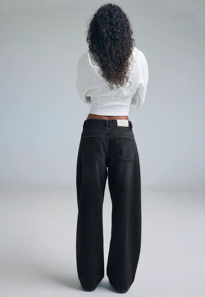 BLACK DENIM WASH
