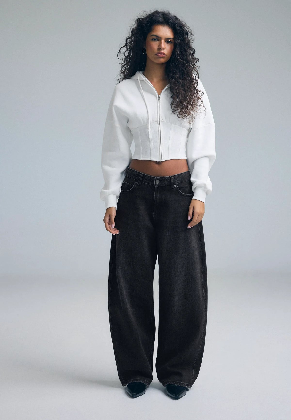 BLACK DENIM WASH