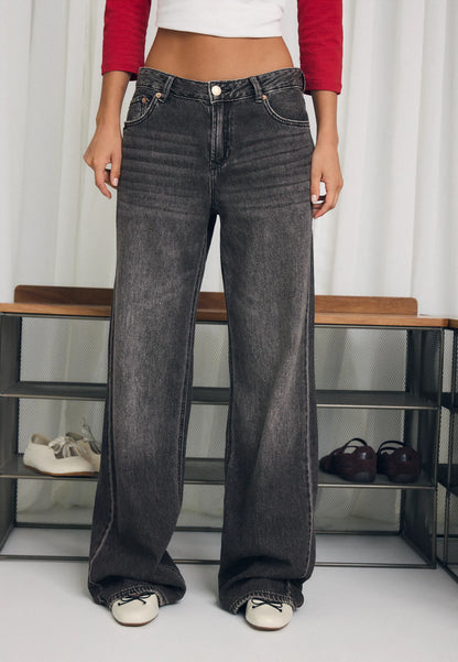 BLACK DENIM WASH