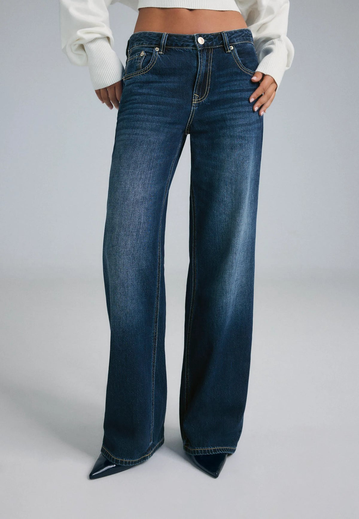 RINSE BLUE DENIM