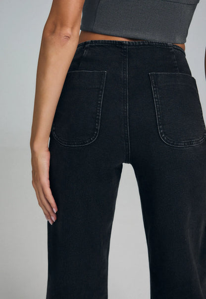 BLACK DENIM RINSE WASH