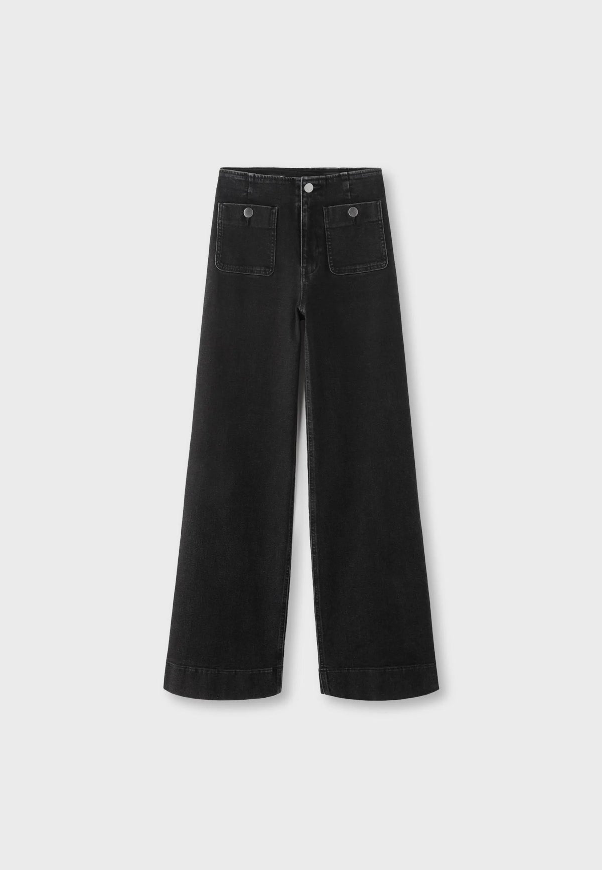 BLACK DENIM RINSE WASH