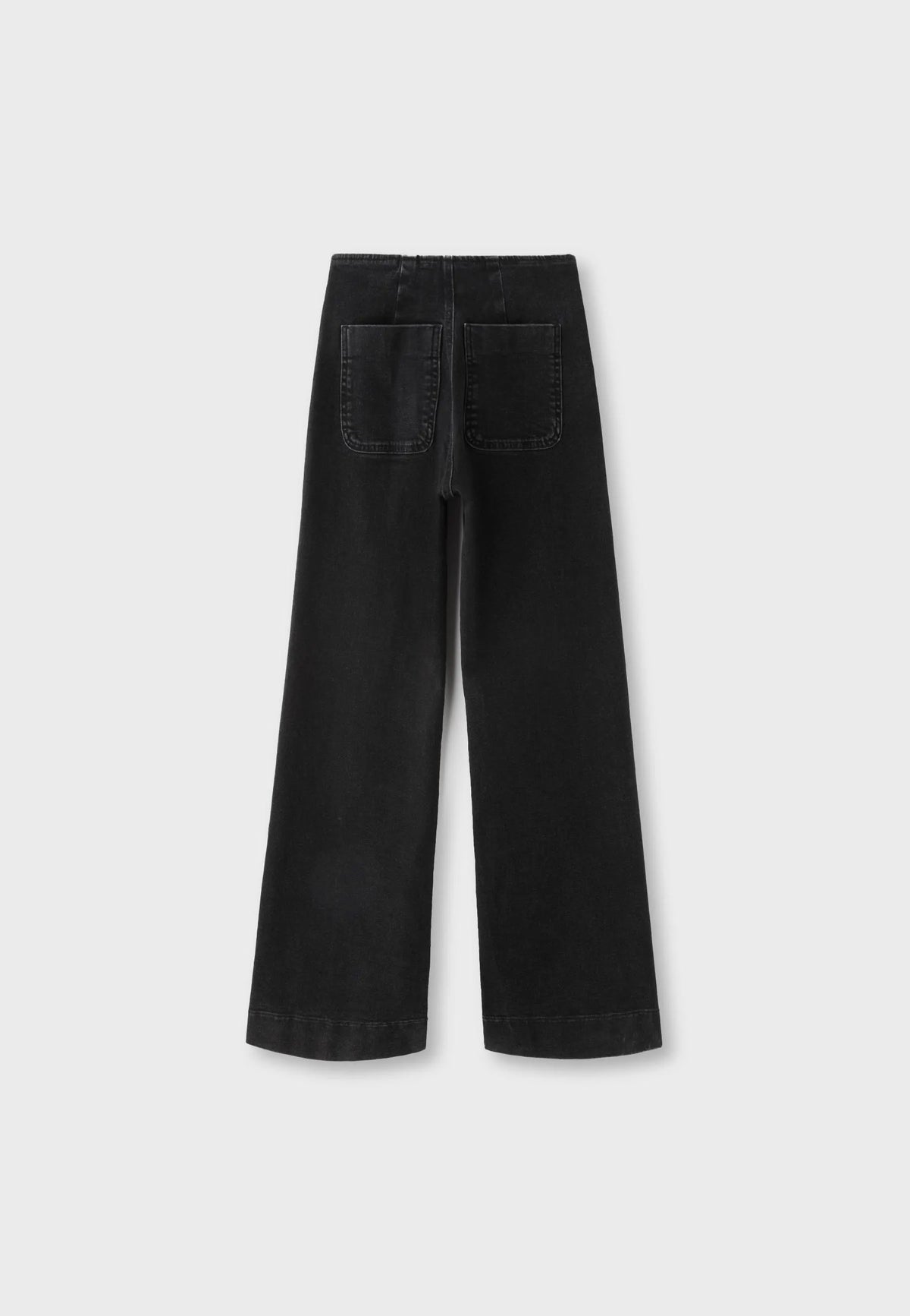 BLACK DENIM RINSE WASH