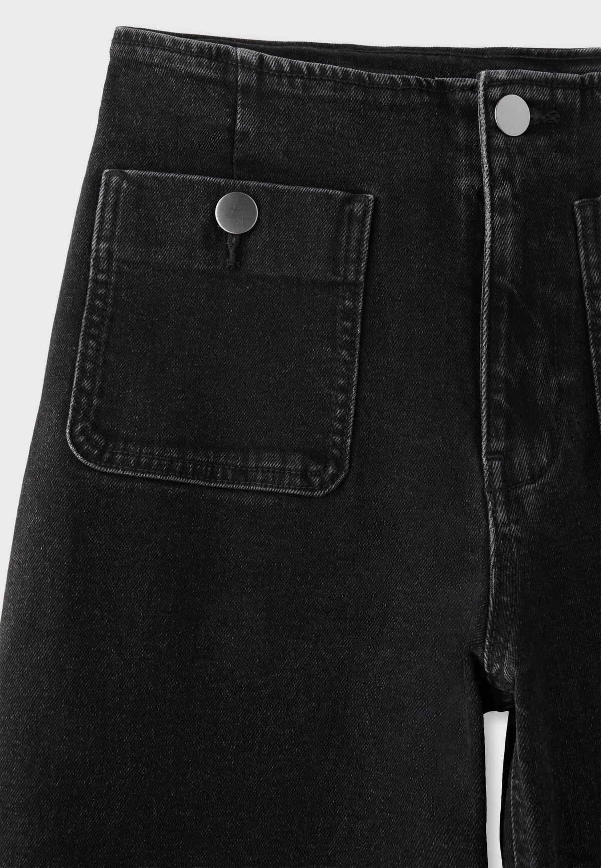 BLACK DENIM RINSE WASH