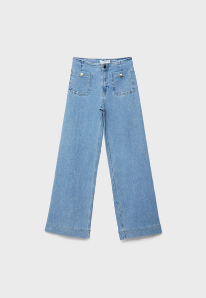 MEDIUM LIGHT BLUE DENIM