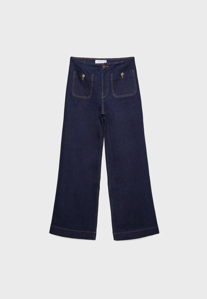 OVERDYED BLUE DENIM