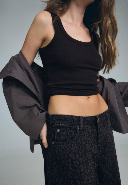 BLACK DENIM WASH