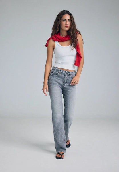 DARK GREY DENIM WASH