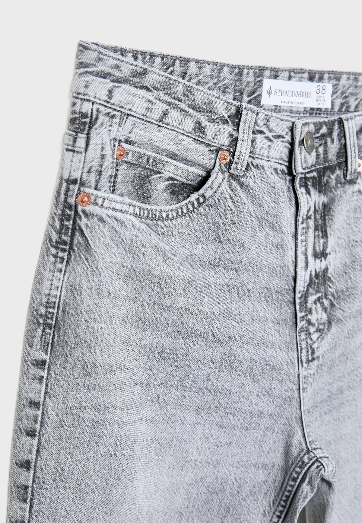 DARK GREY DENIM WASH