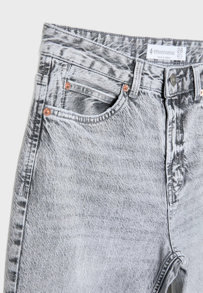 DARK GREY DENIM WASH
