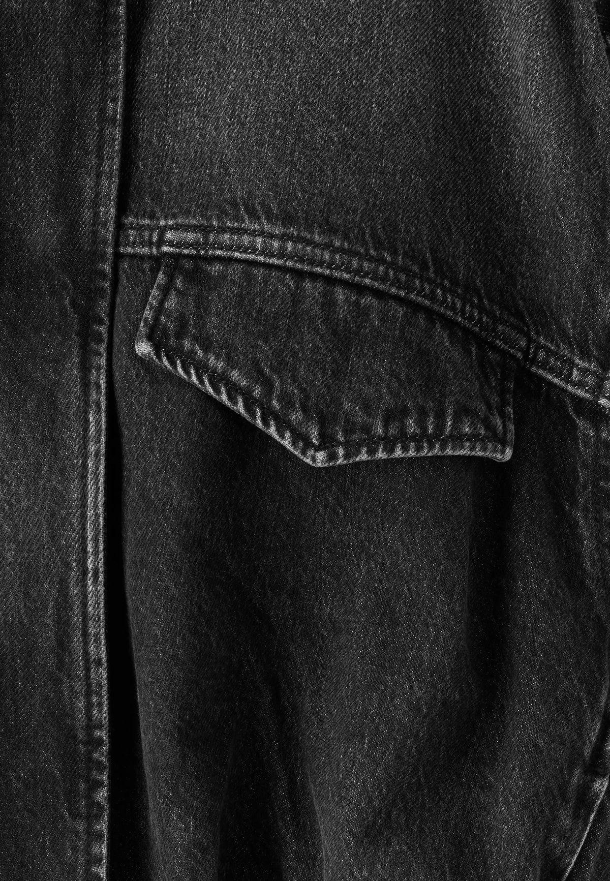 BLACK DENIM WASH