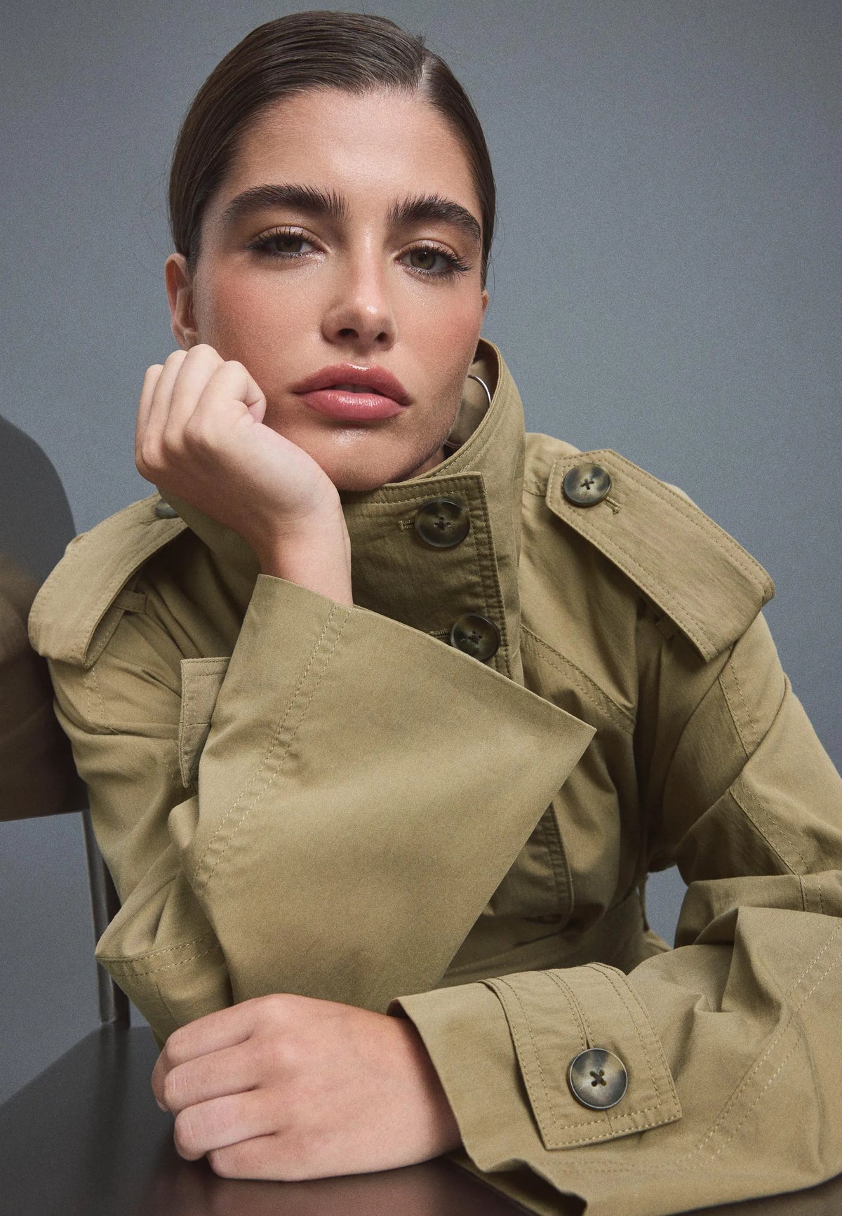 Olive green