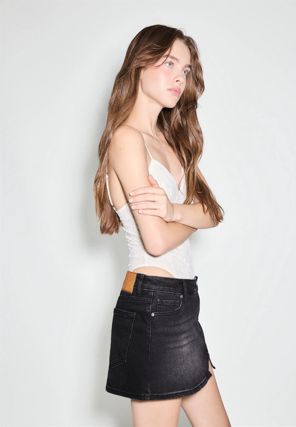 BLACK DENIM WASH