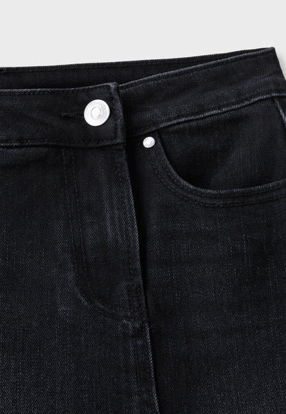 BLACK DENIM WASH