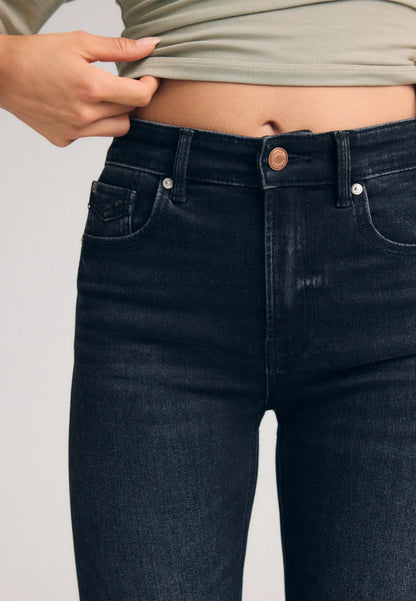 BLACK DENIM RINSE WASH