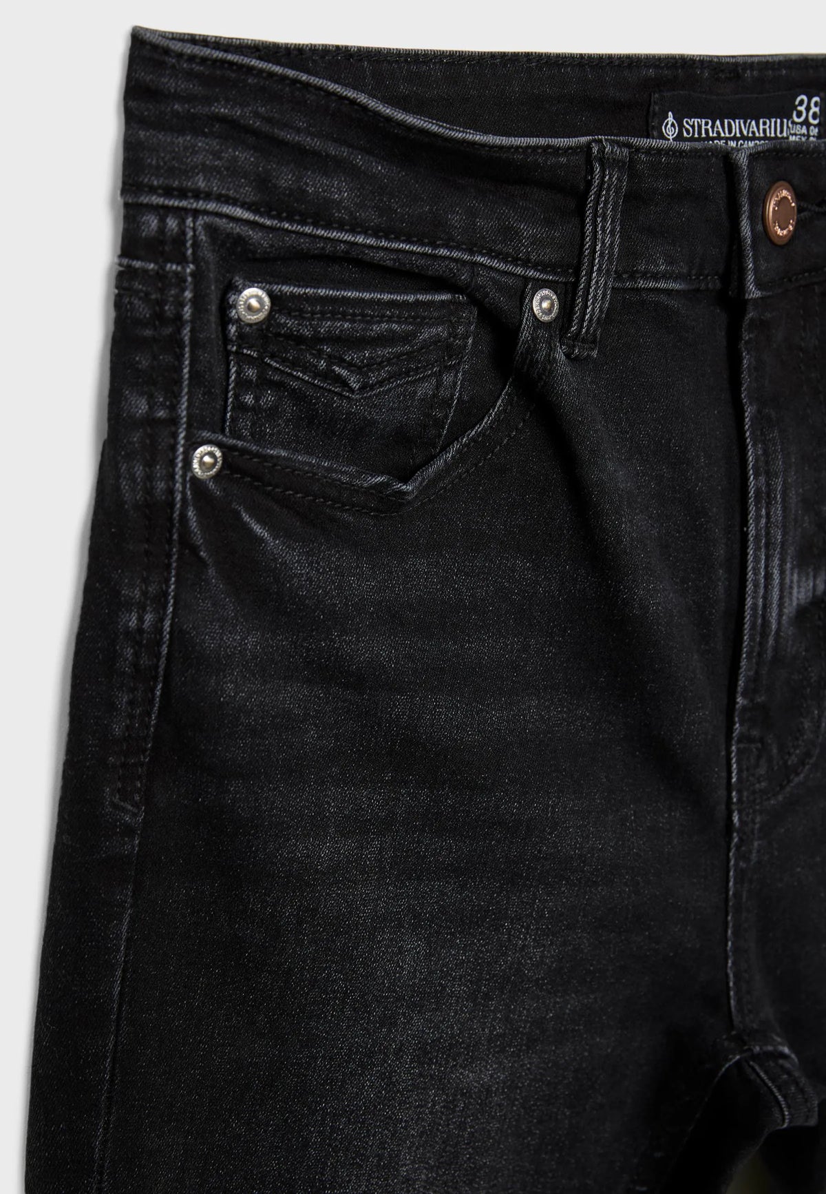 BLACK DENIM RINSE WASH