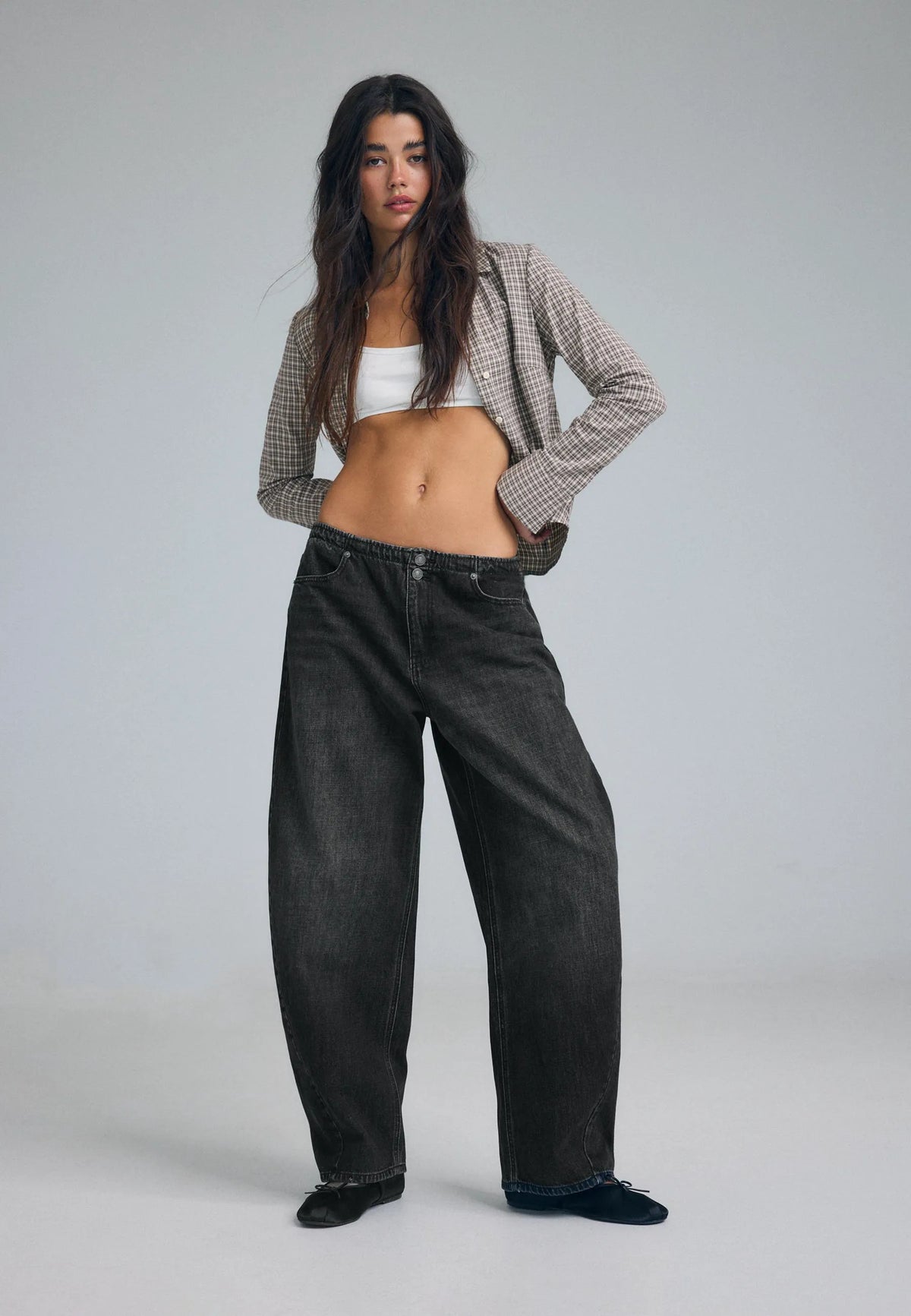 BLACK DENIM WASH