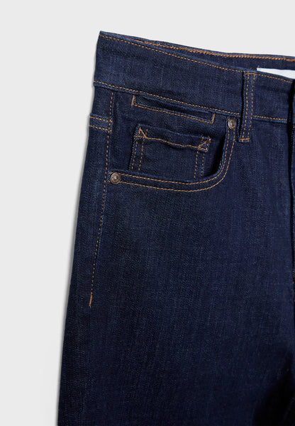 RINSE BLUE DENIM