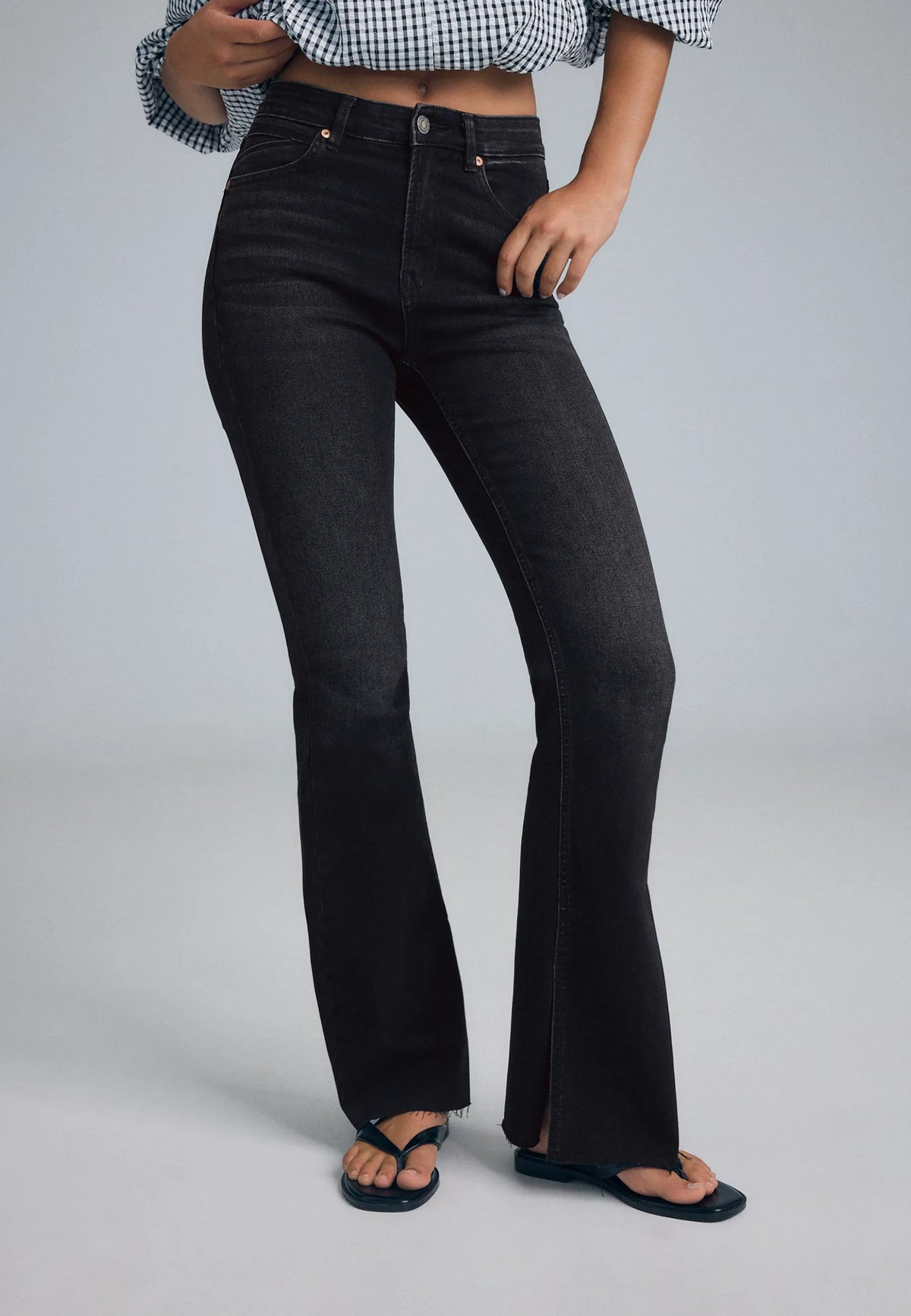 BLACK DENIM RINSE WASH