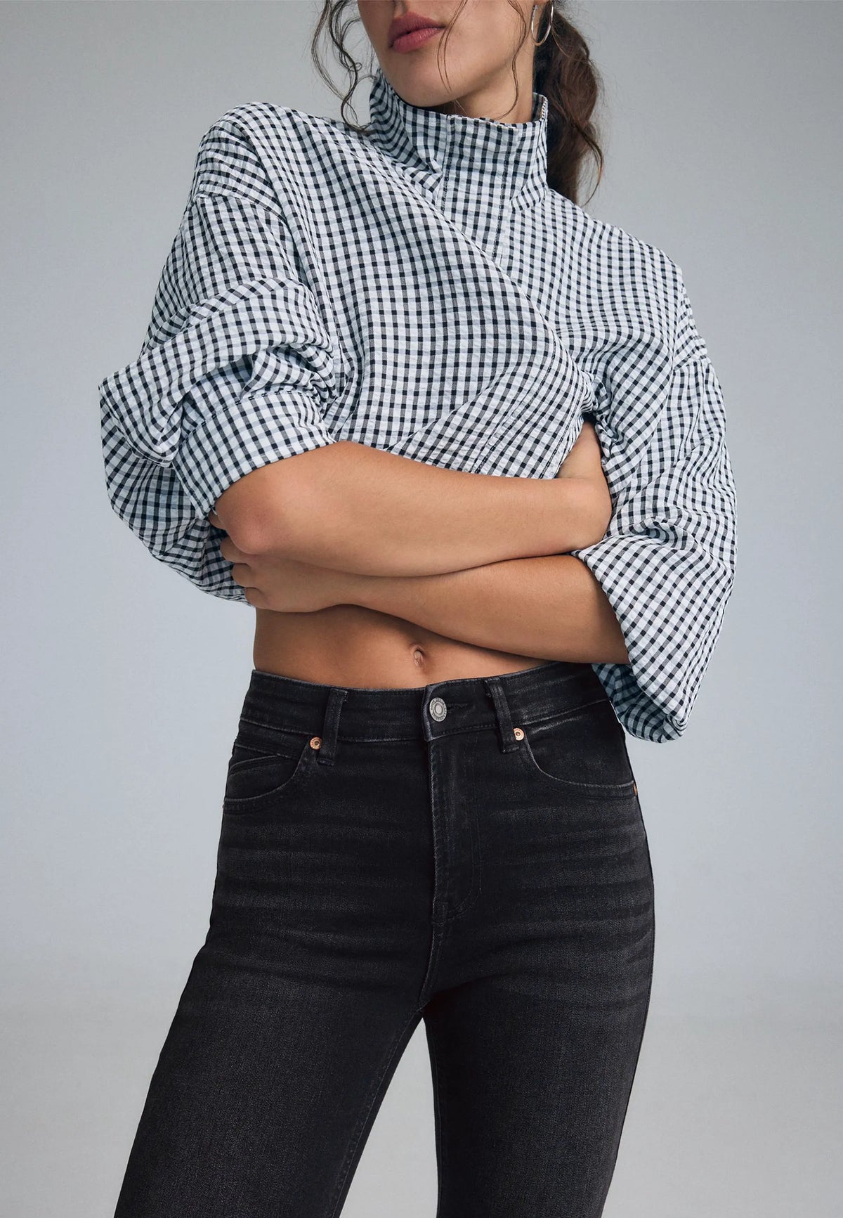 BLACK DENIM RINSE WASH