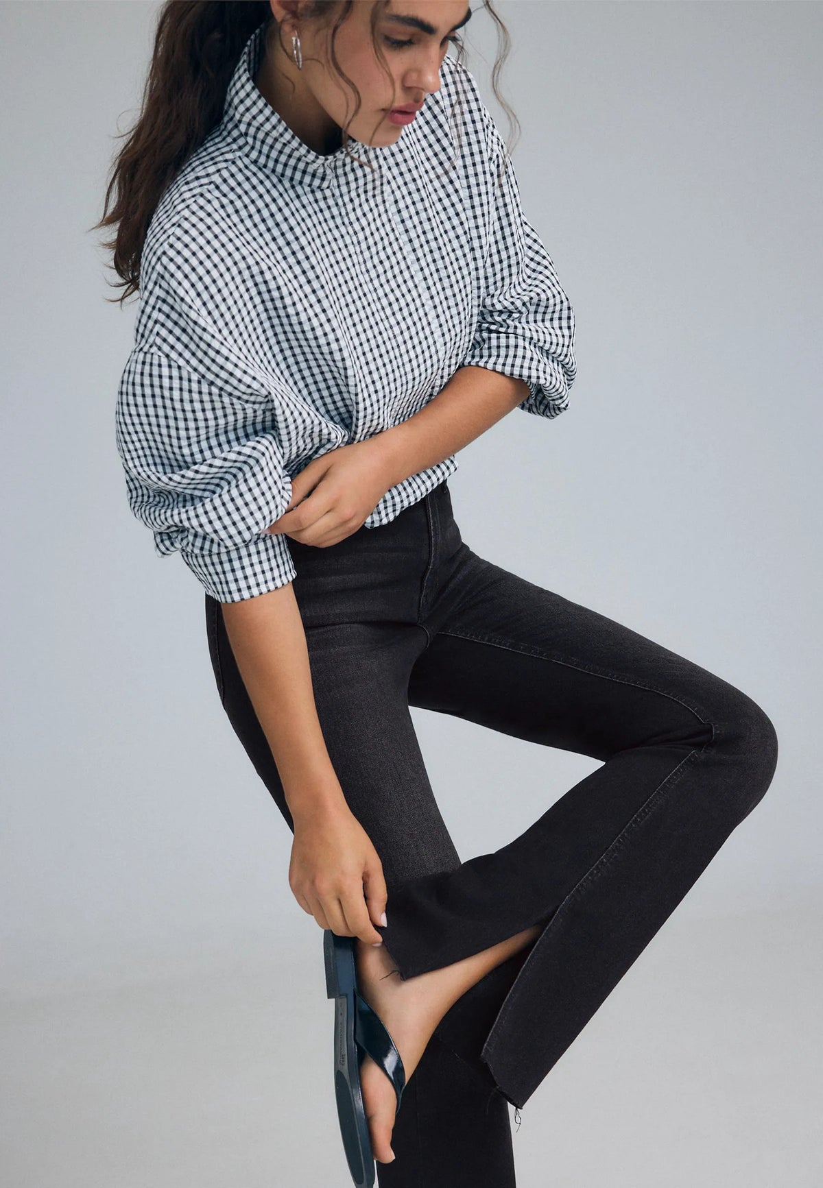 BLACK DENIM RINSE WASH