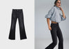 BLACK DENIM RINSE WASH