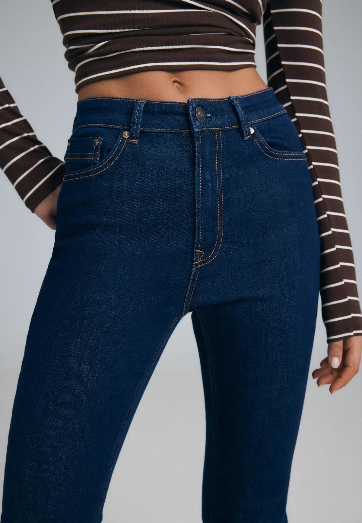 RINSE BLUE DENIM
