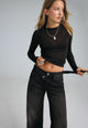 BLACK DENIM WASH