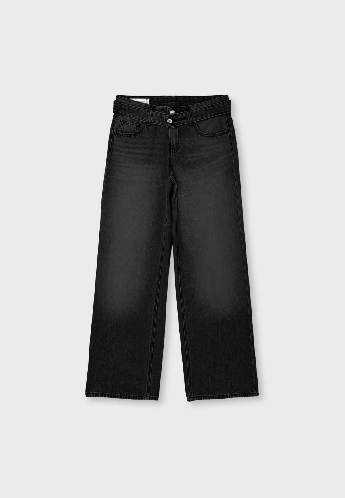 BLACK DENIM WASH