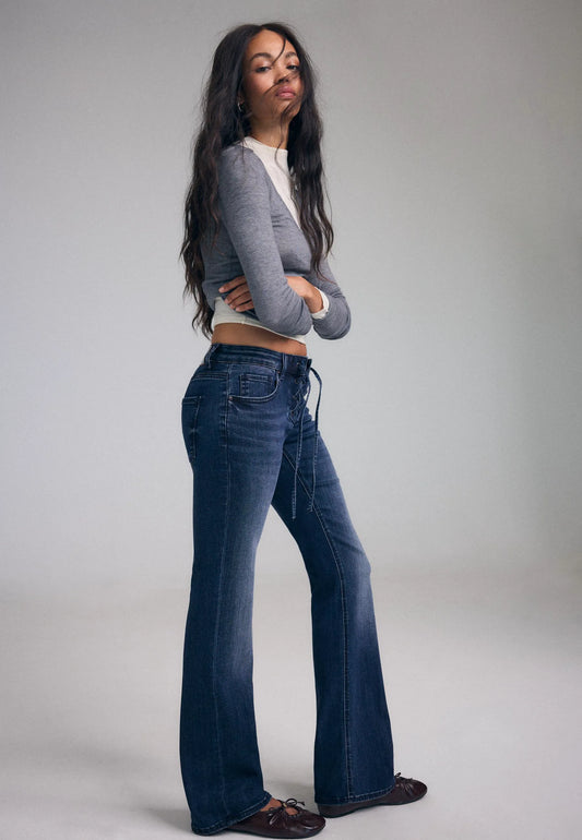 BLACK DENIM WASHED EFFECT