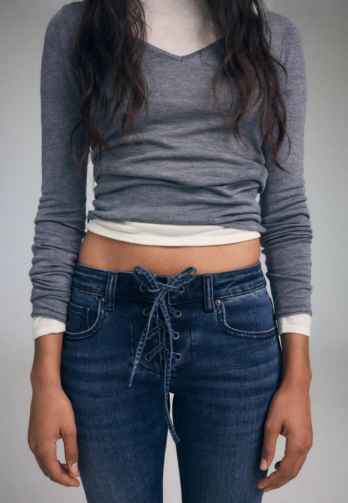 BLACK DENIM WASHED EFFECT