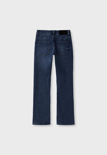 BLACK DENIM WASHED EFFECT