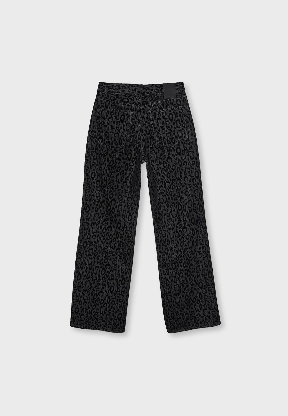 BLACK DENIM WASHED EFFECT