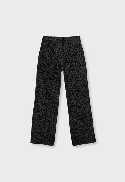 BLACK DENIM WASHED EFFECT