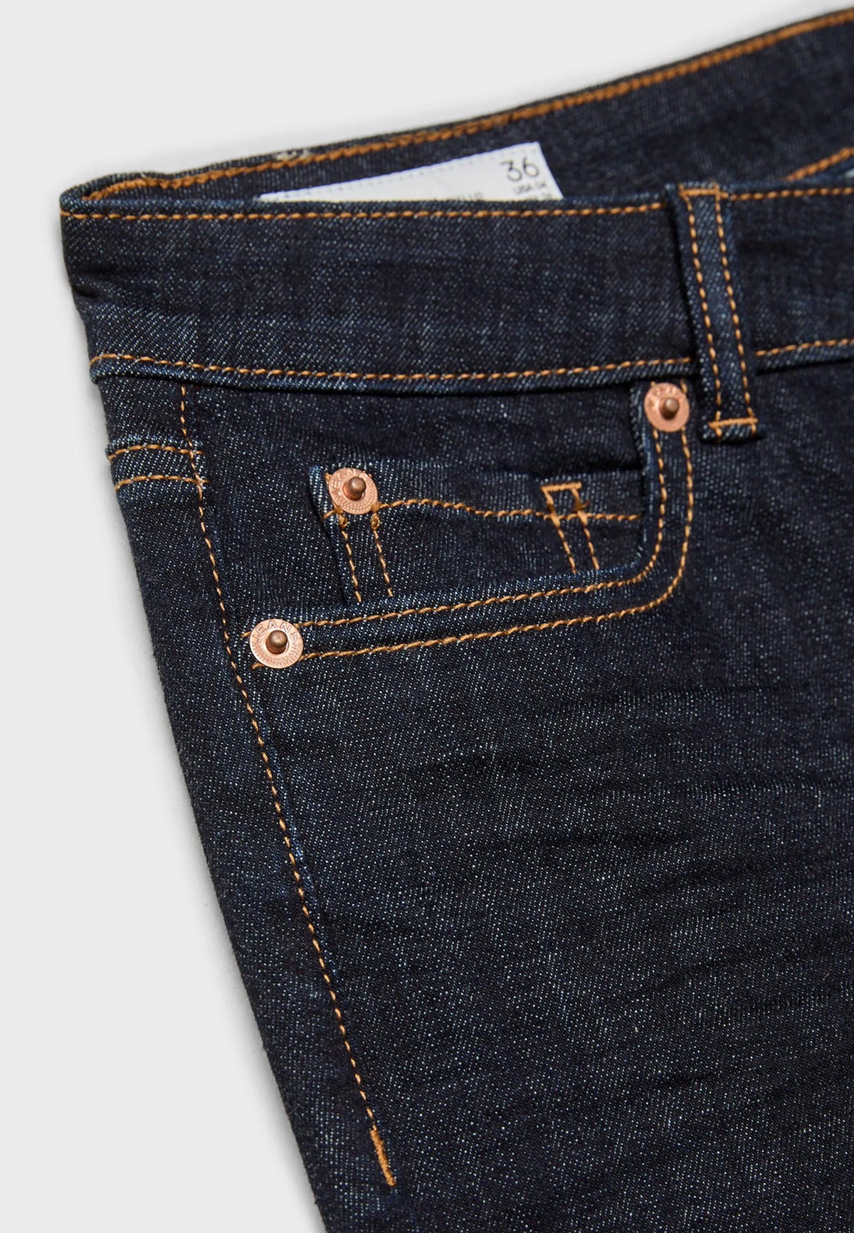 RINSE BLUE DENIM
