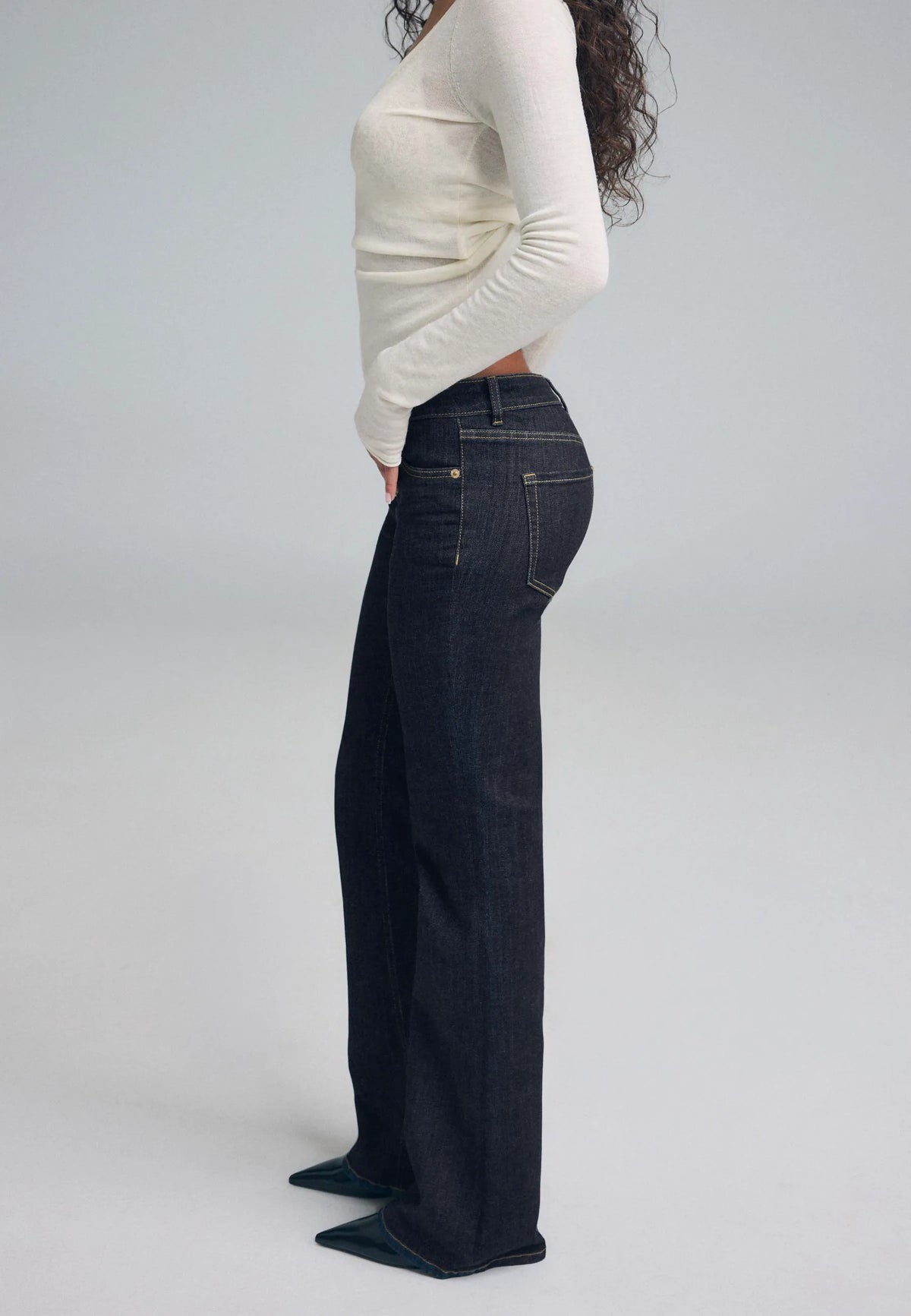 RINSE BLUE DENIM